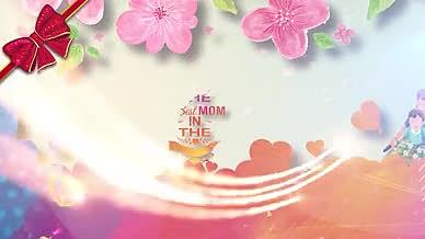 浓情母爱母亲节快乐节日模板视频的预览图
